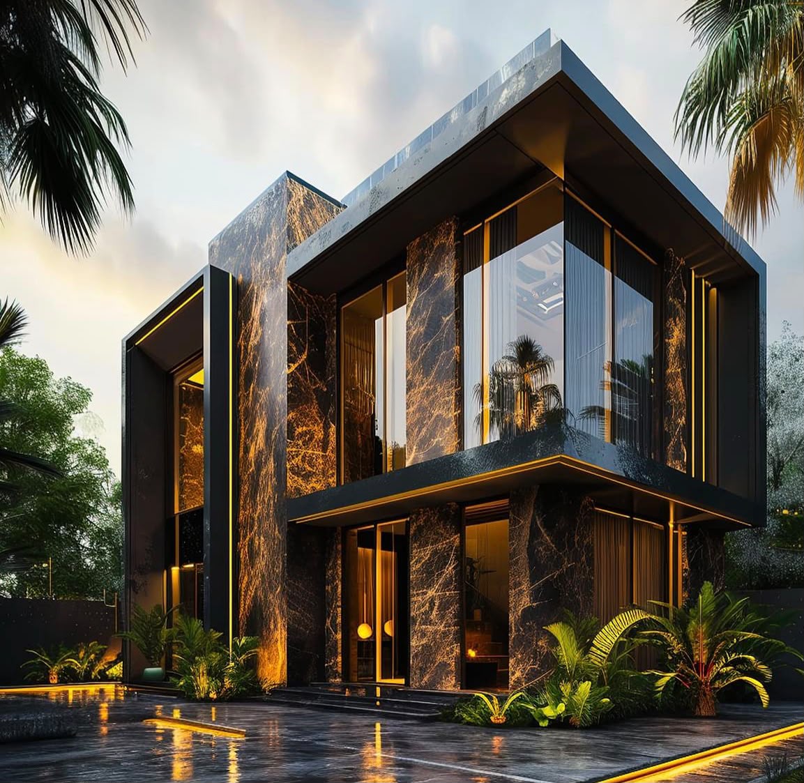 Modern residential villa developed by Antec Realty